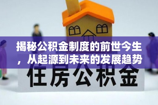 花山揭秘公积金制度的前世今生，从起源到未来的发展趋势